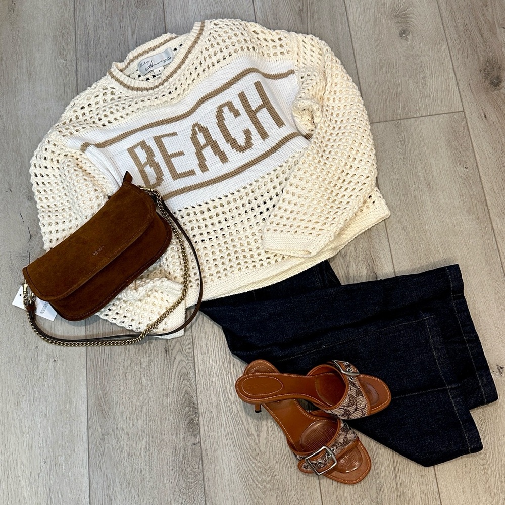 NWOT | Vintage Havana BEACH Sweater - Picture 9 of 11